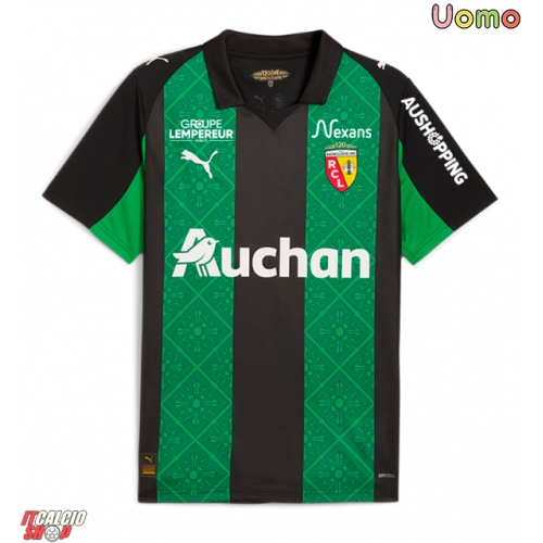RC Lens Samson Baidoo #6 Seconda Maglia 2025-26 Manica Corta